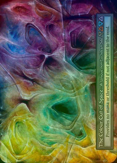 【FOIL】[Site] The Colour Out of Space [beta-Unique]